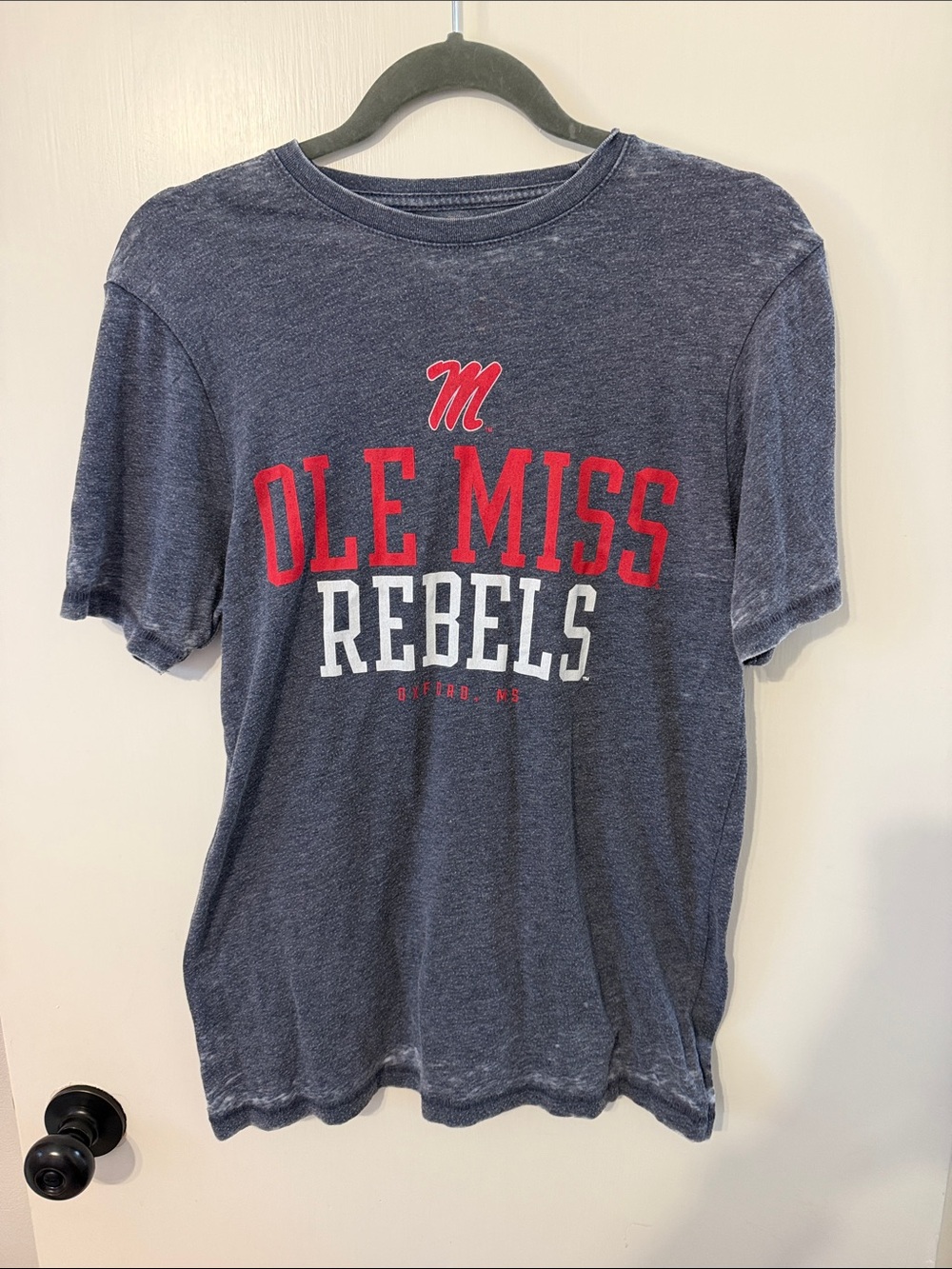 Ole Miss Rebels Women’s Navy Graphic T‑Shirt